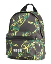 Msgm Backpacks In Black