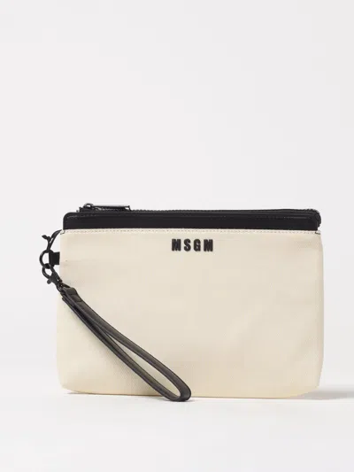 Msgm Bag  Kids Kids Color Cream