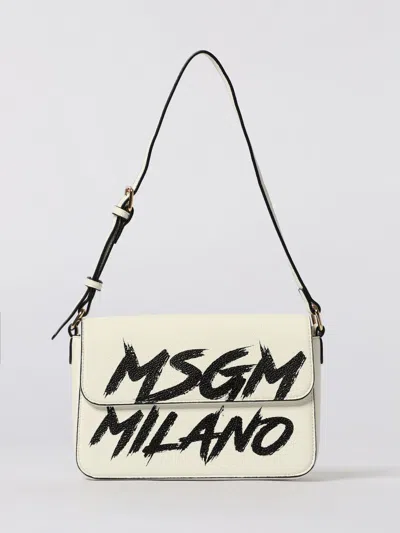 Msgm Bag  Kids Kids Color Cream In White