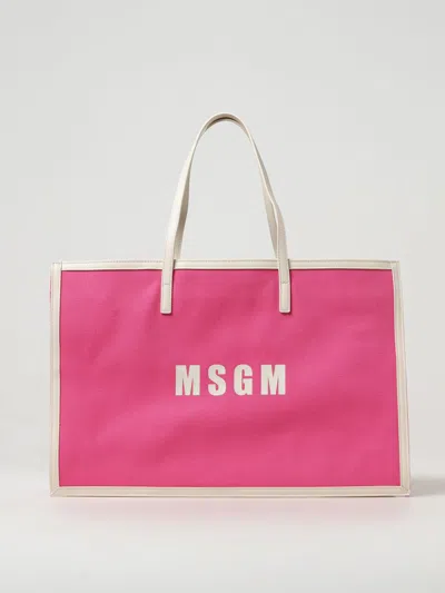 Msgm Bag  Kids Kids Color Fuchsia In Gold