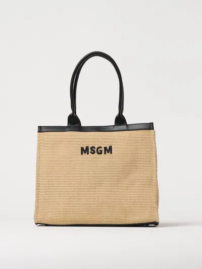Msgm Bag  Kids Kids Color Natural