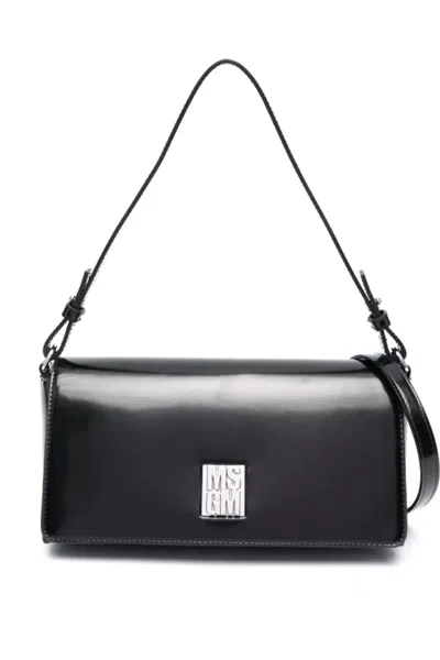 Msgm Bags.. Black In Nero Neri E Grigi