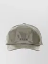 Msgm Baseball Cap With Stylish Curved Brim