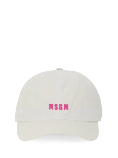 MSGM BASEBALL HAT WITH LOGO