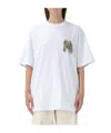 Msgm Bead-logo Cotton T-shirt
