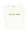 Msgm Bead-logo T-shirt In White