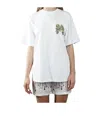 Msgm T-shirts And Polos White In White