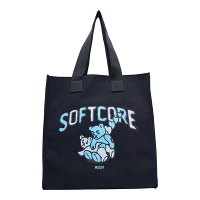 MSGM BEAR VERTICAL TOTE