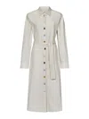 Msgm Vestido Largo - Beis In Neutral