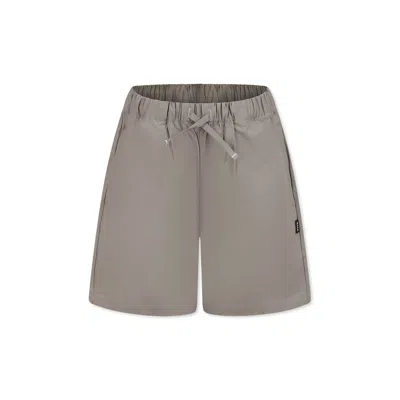 Msgm Kids' Beige Shorts For Boy With Logo