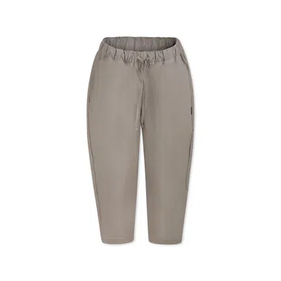 Msgm Kids' Beige Trousers For Boy With Logo