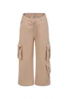 Msgm Logo-embroidered Track Pants In Neutral