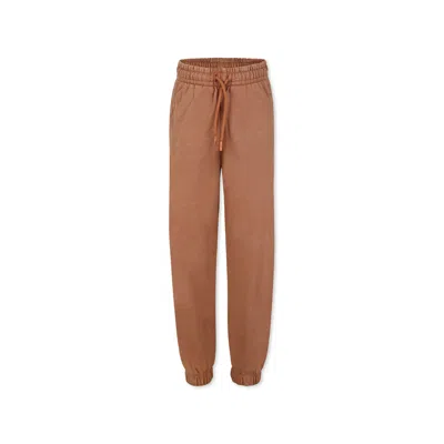 Msgm Beige Trousers For Kids With Logo