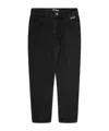 Msgm Belt-loop Jeans In Black