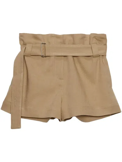 MSGM BELTED SHORTS