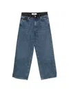 Msgm Belt-loop Pocket Jeans In Blue