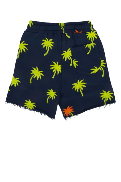 Msgm Kids' Bermuda In Blublue