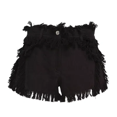 Msgm Bermuda Shorts In Black