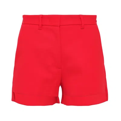 Msgm Bermuda Shorts In Brown