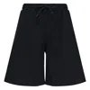 Msgm Bermuda Shorts In Black