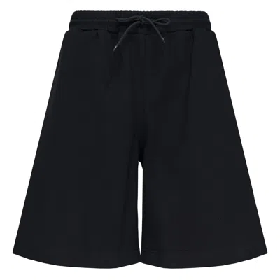 Msgm Bermuda Shorts In Black