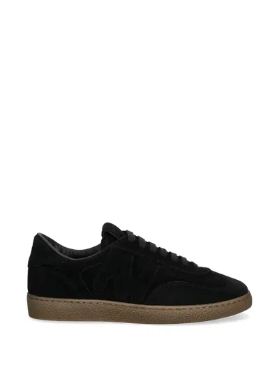 Msgm 스웨이드 스니커즈 In Black