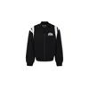 Msgm Black Bomber Jacket For Boy In Black