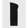Msgm Draped Maxi Skirt In Black