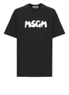 Msgm Topwear In Black