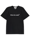 Msgm Follow The Rabbit T-shirt In Black