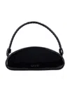 Msgm Logo-debossed Leather Tote Bag
