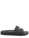 Msgm Black Logo Slides In Black