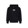 Msgm Black Sweatshirt For Boy With Logo In Black