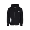 Msgm Black Sweatshirt For Boy With Logo In Nero
