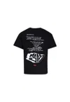 Shop Msgm Black T-shirt For Boy With Logo