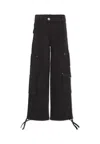 Msgm Cargo Pants In Black