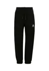 Msgm Black Trousers For Boy With Logo In Black