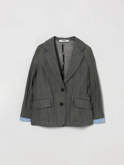 Msgm Blazer Kids  Kids In Gray