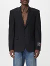 Msgm Blazer  Men Color Black In Black