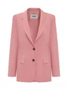 Msgm Blazer In Pink