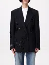 Msgm Blazer  Woman Color Black In Black
