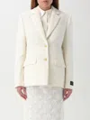 Msgm Blazer  Woman Color Natural In Natural