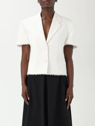 Msgm Blazer  Woman Color White