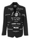 Msgm Blazer - Negro In Black