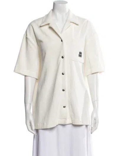 Pre-owned Msgm Blazer In Neutral
