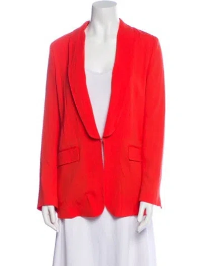 Pre-owned Msgm Blazer In Orange