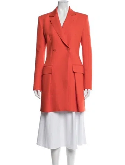 Pre-owned Msgm Blazer W/ Tags In Orange