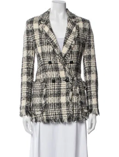 Pre-owned Msgm Blazer In White
