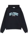 Msgm Cotton Hoodie With Print