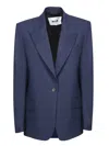 Msgm Jacket In Blue